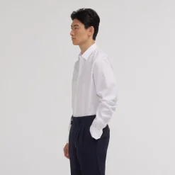 HAST Chemise en twill stretch naturel><noscript><img width=