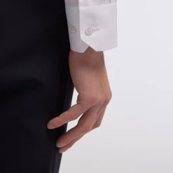 HAST Chemise en twill blanche><noscript><img width=