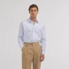 HAST Chemise en twill double retors> Classique | Chemises Bleues