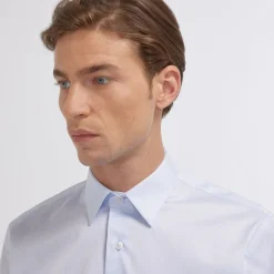 HAST Chemise en twill double retors> Classique | Chemises Bleues