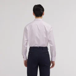 HAST Chemise en twill double retors à fines rayures s><noscript><img width=