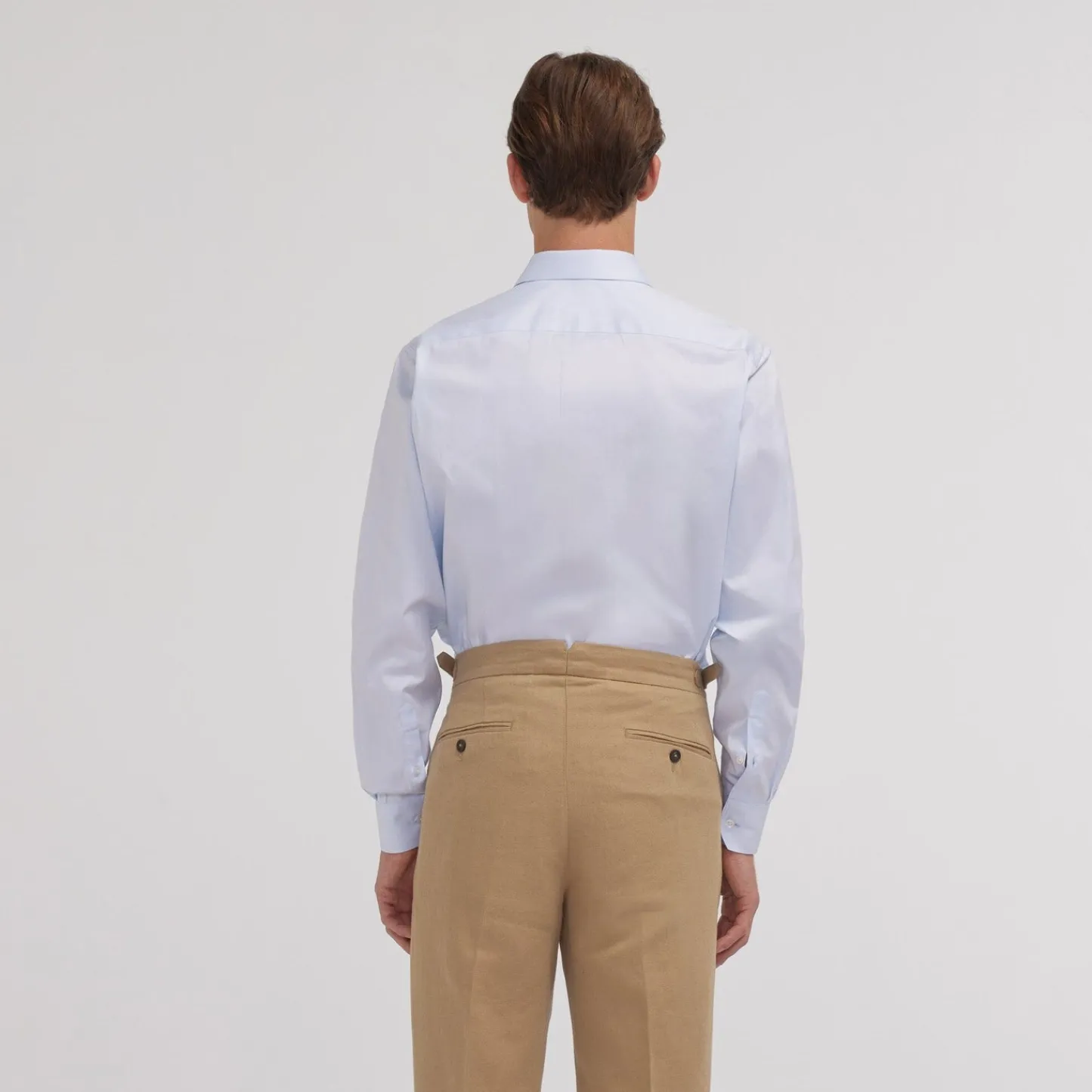 HAST Chemise en twill double retors> Classique | Chemises Bleues