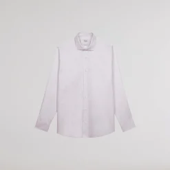 HAST Chemise en twill double retors à fines rayures s><noscript><img width=