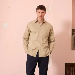 HAST Chemise militaire beige> Chemises Par Couleurs | Chemises Casual