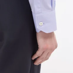 HAST Chemise premium cintrée en twill double retors e><noscript><img width=