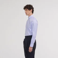 HAST Chemise premium cintrée en twill double retors e><noscript><img width=