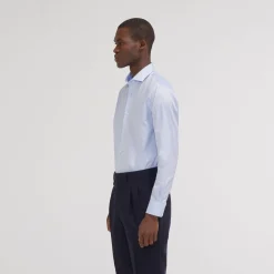 HAST Chemise premium cintrée en pinpoint double retors e><noscript><img width=