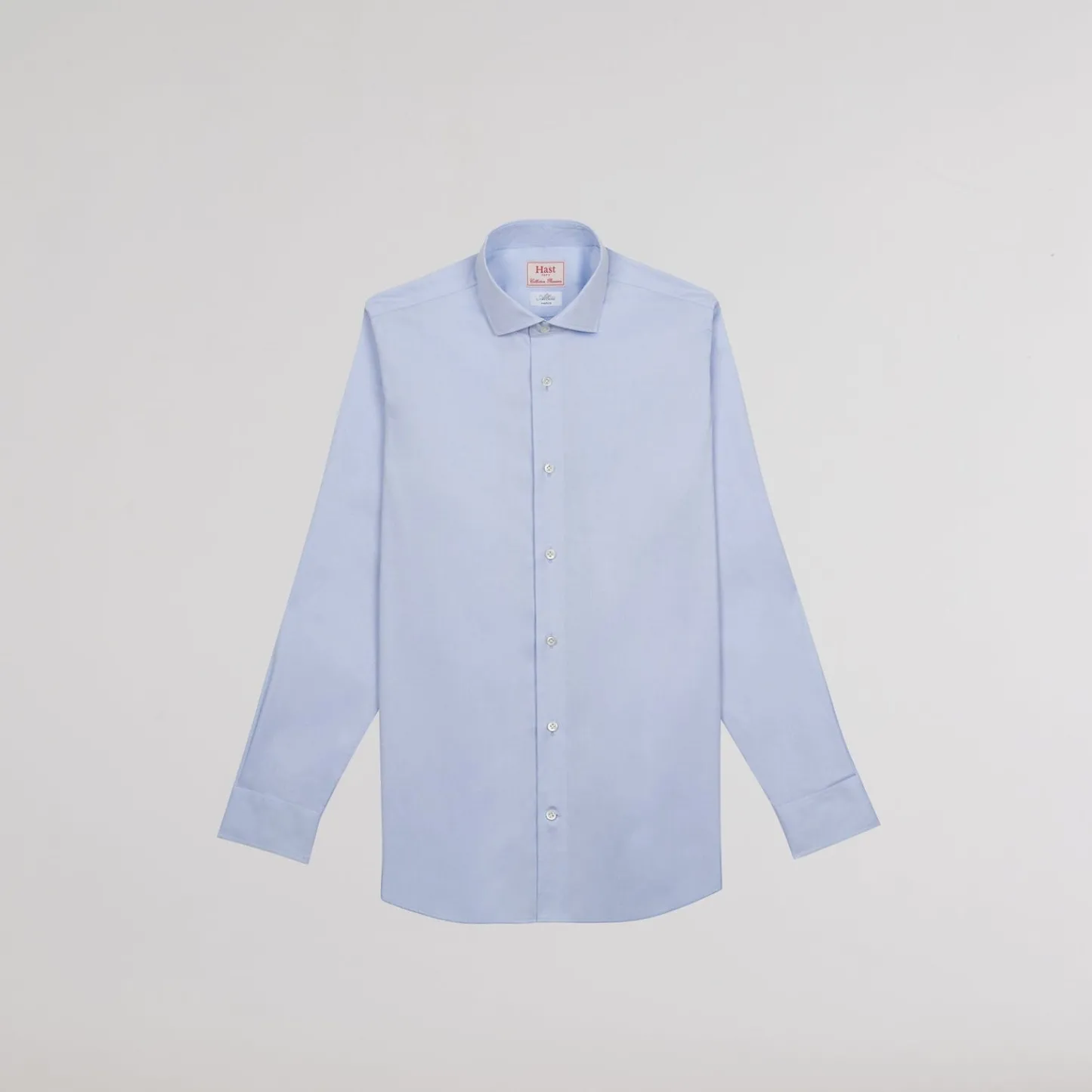 HAST Chemise premium cintrée en pinpoint double retors e> Cintrée | Chemises Bleues