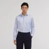 HAST Chemise premium en pinpoint double retors e> Classique | Chemises Bleues