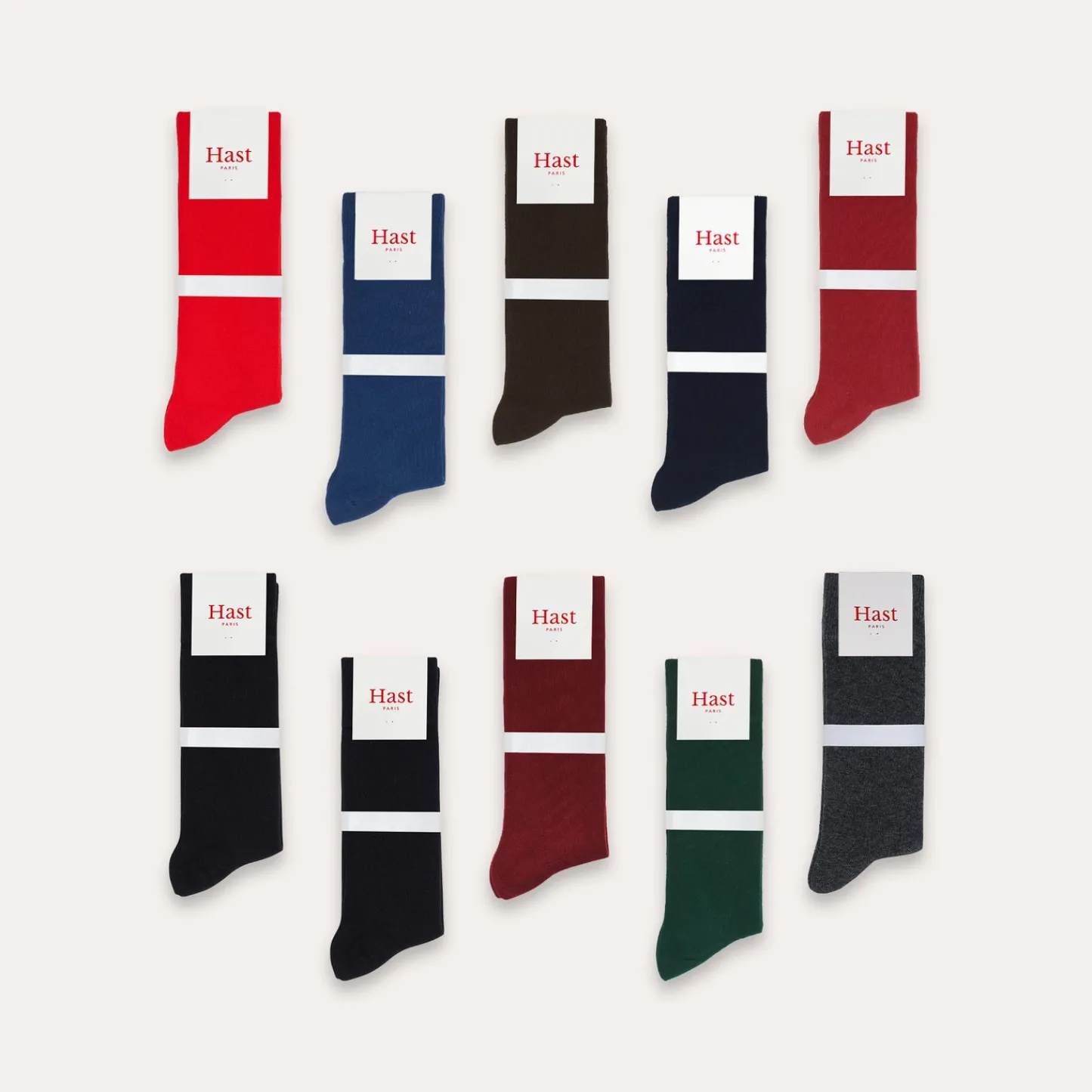 HAST Lot de dix paires de chaussettes> Chaussettes