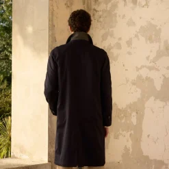 HAST Mac réversible en coton déperlant et laine marine><noscript><img width=