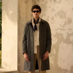 HAST Mac réversible en coton déperlant et laine marine><noscript><img width=