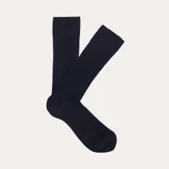 HAST Pack de trois chaussettes marine en laine mérinos> Chaussettes