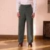 HAST Pantalon large en coton> Pantalons