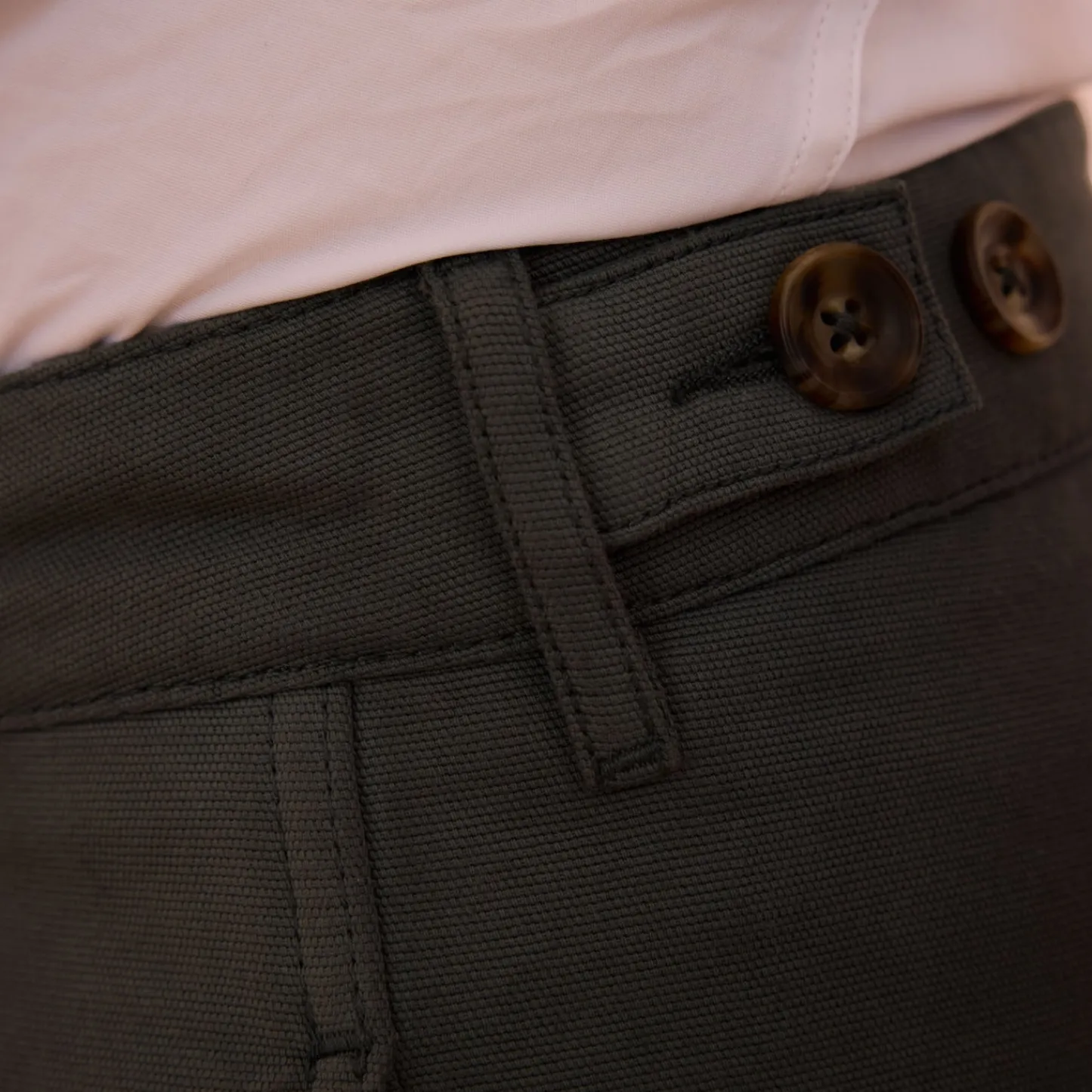 HAST Pantalon large en coton> Pantalons