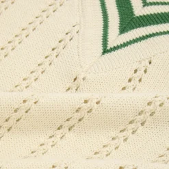 HAST Pull cricket en coton écru><noscript><img width=