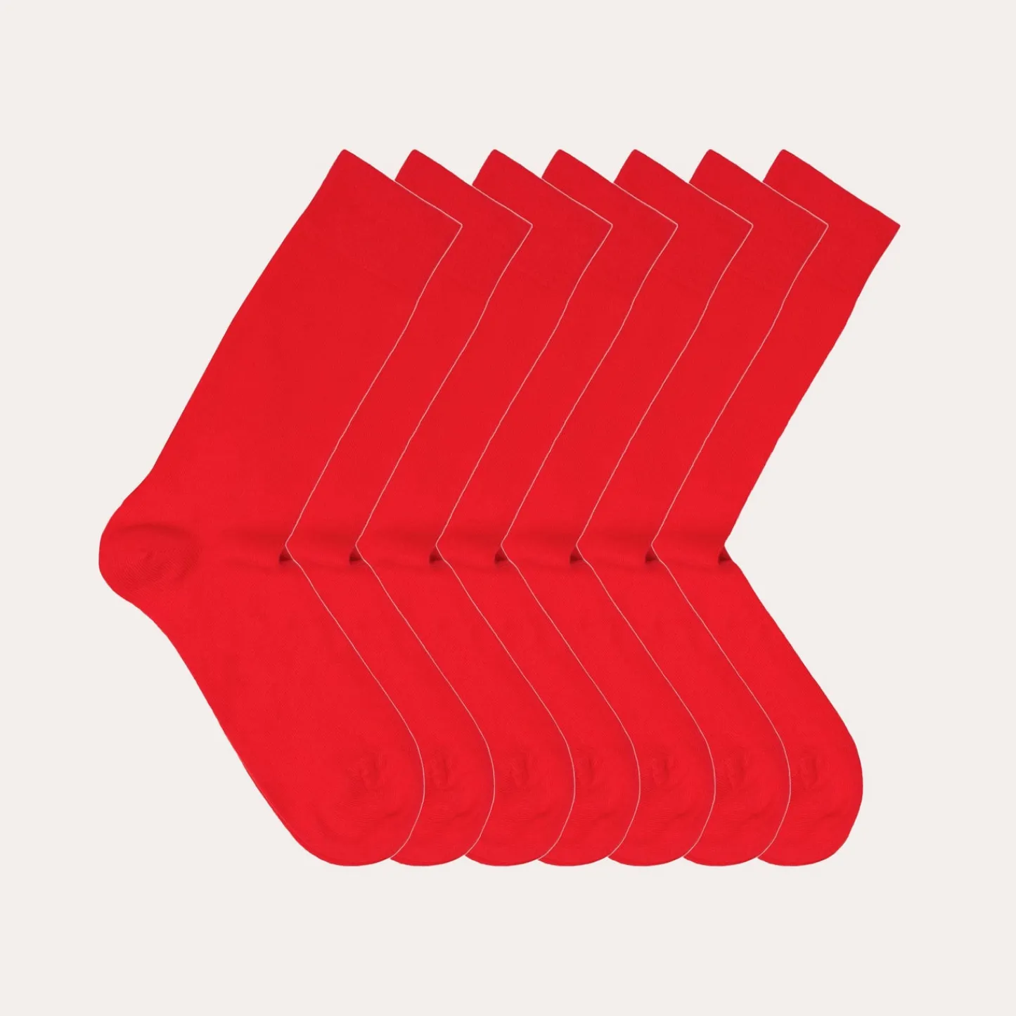 HAST Semainier de chaussettes rouges> Chaussettes