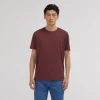 HAST T-shirt en coton biologique prune> Les Essentiels | T-Shirts Et Polos