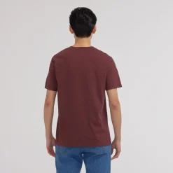 HAST T-shirt en coton biologique prune><noscript><img width=