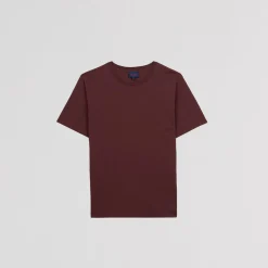 HAST T-shirt en coton biologique prune><noscript><img width=
