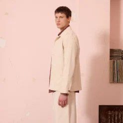HAST Veste de travail en coton écrue><noscript><img width=